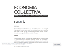 Tablet Screenshot of economiacollectiva.com